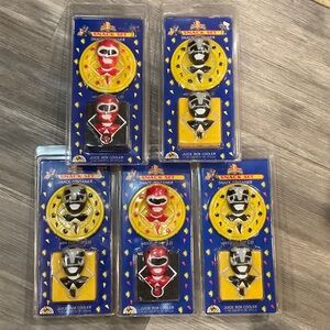 Power Ranger Snack Set for Kids - Red and Black